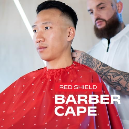 Barber Strong The Barber Cape Haircut Cover for Men, Hair Repelling and Static-Reducing Material, Water Resistant Fabric - Image 3