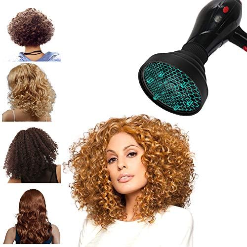 Universal Collapsible Hair Dryer Diffuser Attachment- Salon Grade tool,Lightweight Foldable Portable Travel Folding Design Fit Most of blow Dryers-Black - Image 3