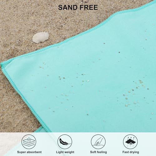 Rainleaf Microfiber Towel Quick Dry Camping & Travel & Gym Towel. Compact - Image 5