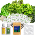 LYKOCLEAN Lettuce & Salad Greens Seed Pods Kit for AeroGarden, Ahopegarden - Includes American Fast Lettuce, Paris Island Cos & Buttercrunch, 12 pods, 400+ Seeds by LYKO
