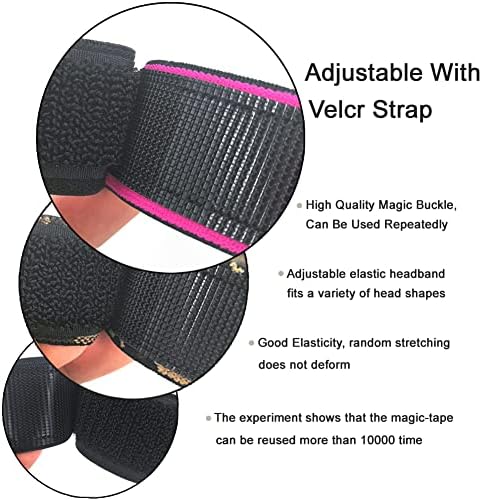 Elastic Bands Set for Wigs and Lace Frontals - 3 pieces with Rat Tail Comb, Edge Brush, Melting Band for Laying Edges and Keeping in Place - Image 4