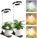 LBW Grow Lights for Indoor Plants, Full Spectrum Halo Grow Light with Base by LBW