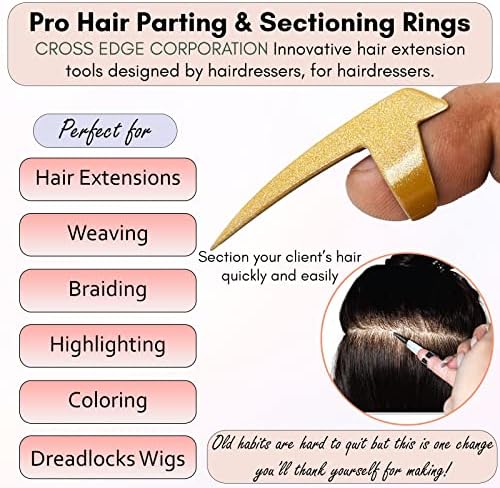 Hair Parting Ring for Braiding and Extensions, CEC32 - Image 2