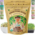 Seedboy Organic Non-GMO Sprouting Seeds (Longevity Blend) by Seedboy