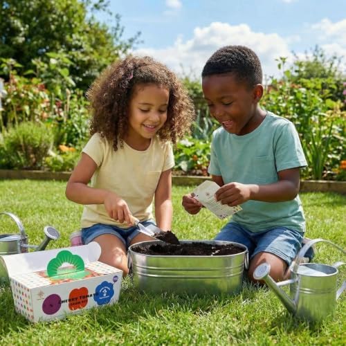 Cherry Tomato Grow Kit, All-in-One Indoor Vegetable Garden Starter Kit with Metal Planter, Complete Growing Set for Beginners, Kitchen Windowsill & Home Gardening & Plant Lovers Gift - Image 7