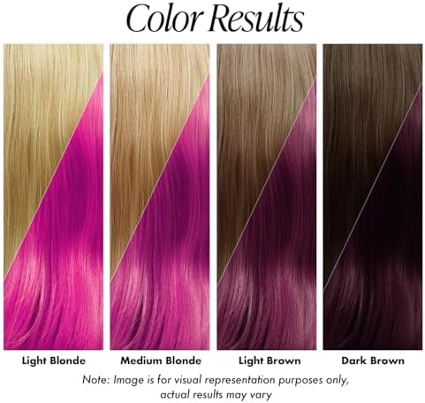 Adore Semi Permanent Hair Color, 140 Neon Pink, 4 Fl Oz (2 Pack) - Image 3