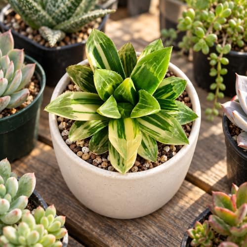 Haworthia heidelbergensis Bare Root Succulent Live Plant for Plant Lovers - Image 2