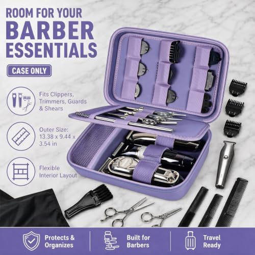 Boobowl Barber Accessories Bag for Clippers and Supplies, Hair Clipper Box - Image 2