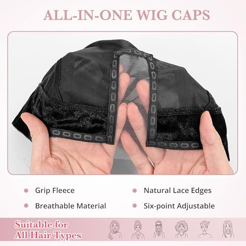 Wig Caps for Women Non Slip - All-in-1 Wig Cap for Lace Front Wigs - Image 6