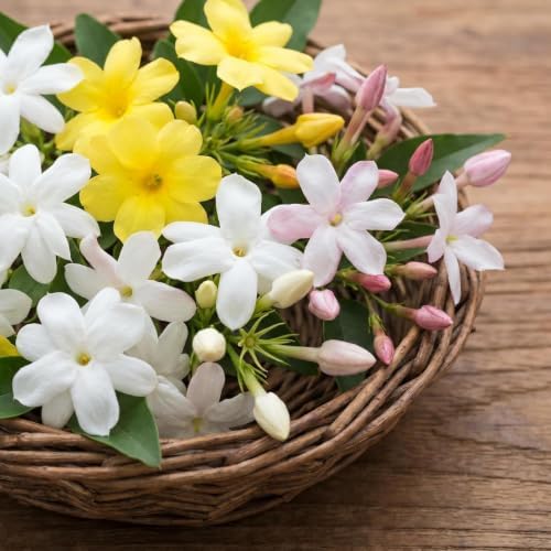 Random Jasmine Vine Live Plant, Patio Container Flower, 4-7 Inches - Image 6