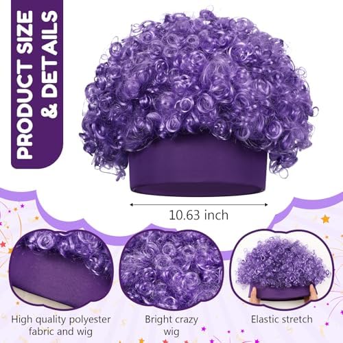 Crazy Wig Hairy Headband Hat - Image 2