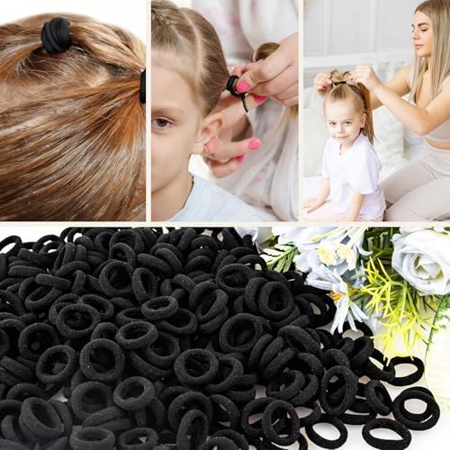 400 Pcs Toddler Hair Ties, Small No Damage Elastic Hair Bands - Image 7