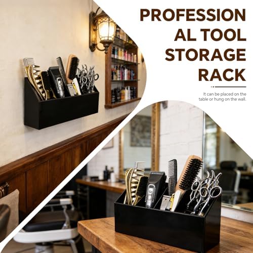 Scissor Holder Barber Station Organizer, for Barbershop and Home Organization, Salon Essentials for Hair Stylists，Can Store Shear, Combs, Razors, Brushes... - Image 3