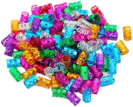 170 Pcs Hair Jewelry for Braids Accessories, Hair Cuffs for Braids Loc Jewelry for Black Women Hair Coils Rings for Hair Braids Decoration Dreadlock Beads Locs Accessories - Image 6