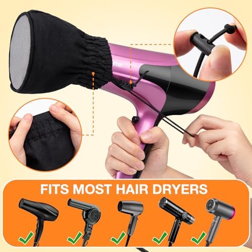 Hair Dryer Diffuser, Universal Difuser Cap for Hair Dryer Attachment - Image 3