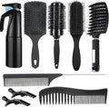 Curly Hair Brush Set for Women Hair Brushes Designed for Family Daily Care by Aozzy