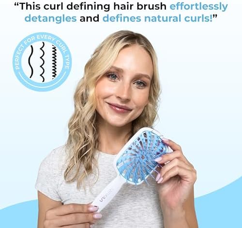 FHI Heat UNbrush Plus Ultra-Light Detangling Brush for Fine & Fragile Hair - Image 2