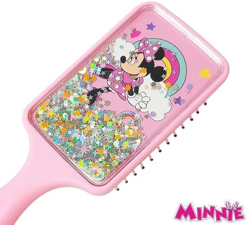 LUV HER Kids' Detangling Confetti Hair Brush - Fun Design with Disney Minnie - Gentle on Wet & Dry Hair - Ideal for Kids Ages 3+ - Makes Hair Care Enjoyable and Simple - Image 3