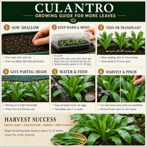 3000+ Culantro (Ngò Gai) Heirloom Herb Seeds, Eryngium Foetidum - Image 6