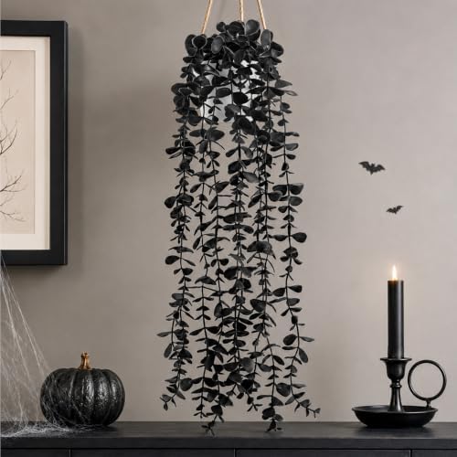 Der Rose Fake Hanging Gothic Plants for Halloween Party Decorations by DerRose