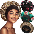 3PCS Bonnets for Women,Silk Satin Bonnet Hair Bonnet for Sleeping by PHILIGHTS