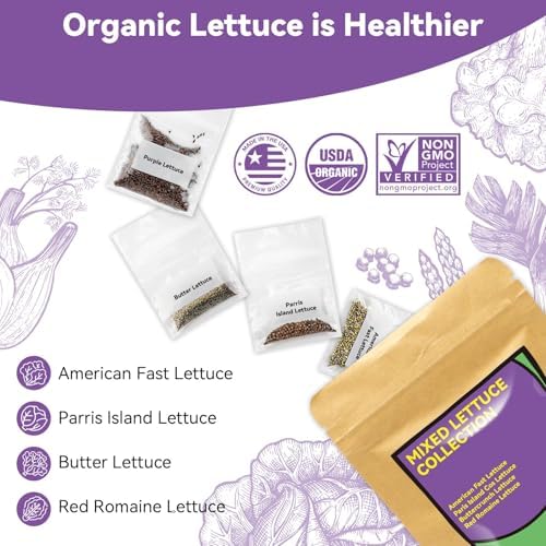 inbloom Salad Seed Pod Kit Compatible with AeroGarden, Ahopegarden, iDoo, MUFGA Hydroponics Growing System, 400+ Mixed Seeds with American Fast/Paris Island/Buttercrunch/Romaine Lettuce (12-Pod) - Image 2
