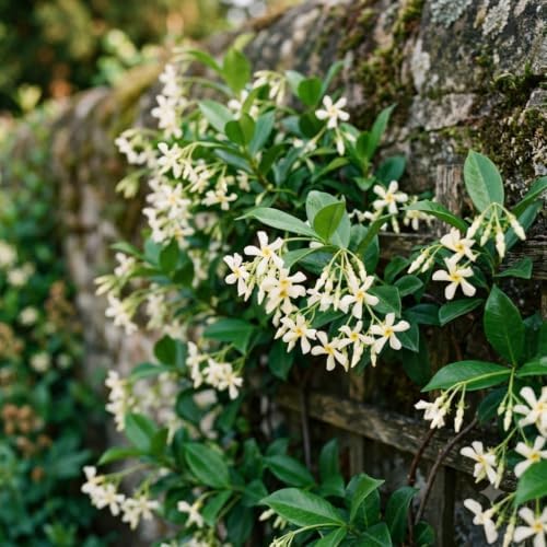 2 Star Arabian Jasmine Plants, Indoor Outdoor Flower, 4-9 Inches - Image 5