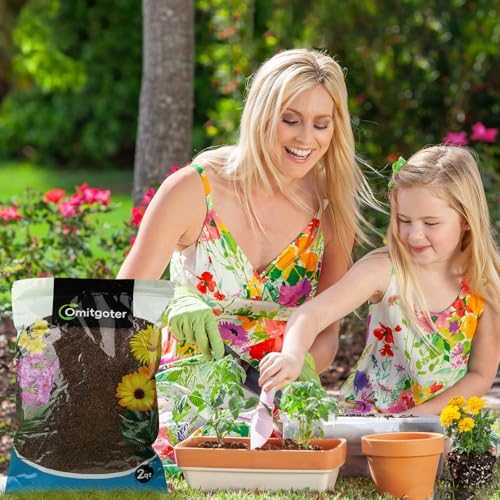 Sphagnum Peat Moss for Plants 2qt, Organic Garden Growing Soil Amendment and Media for Flowers, Vegetables, Herbs, Orchid, Indoor Houseplant - Image 6