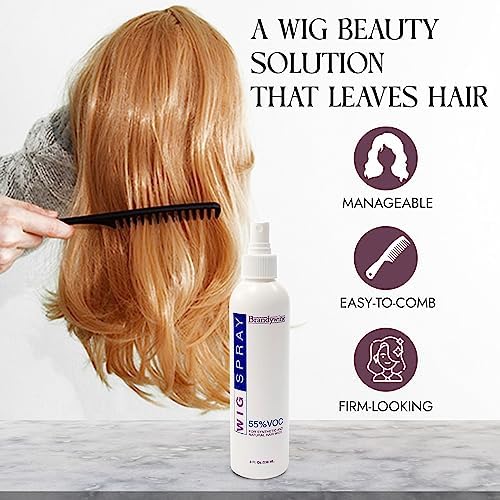 Non-Aerosol Wig Spray for Synthetic & Natural Hair Wigs, 3 Pack - Image 3
