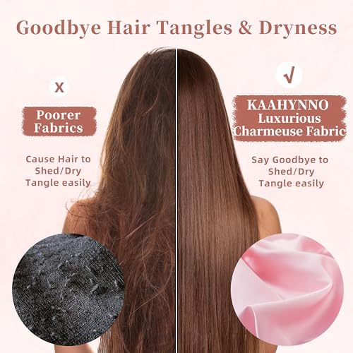 Adjustable Silk Bonnet Satin Curly Hair Wrap for Sleeping Women Anti-Frizz - Image 4