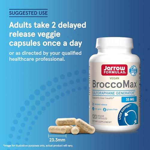 Jarrow BroccoMax Sulforaphane Generator 35 mg, 60 Day Supply - Image 7