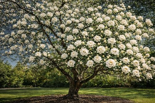 Sweetbay Magnolia Live Plants – Magnolia virginiana Fragrant Flowering Trees – Beautiful Creamy White Blooms – Hardy Ornamental Landscape Trees (5 Trees) by CZGrain