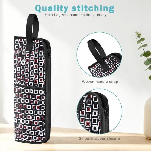 WK IEASON Hair Tools Travel Bag with Heat Resistant Mat for Hair Tools - Image 5