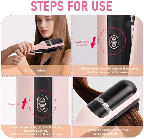 Split Ends Hair Trimmer Automatic Damage Hair Clippers for Home - Image 7