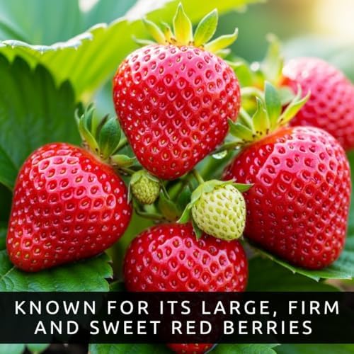Albion Everbearing Strawberry Live Plants | 10 Bare Root Plants | Garden - Image 3