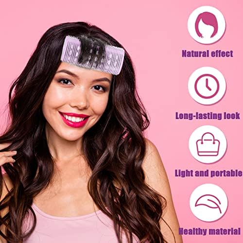 WILLBOND 4 Pcs Aluminum Thermal Hair Rollers for Women, 4.7 X 2 Inch,Purple - Image 6