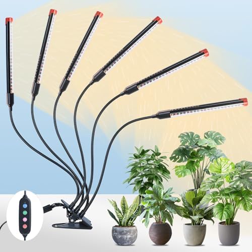 FECiDA 54W High Output Bright Strong Clip Grow Lights for Seed Starting by FECiDAProfessionalSunlightIndoorSolution