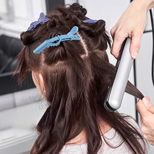 Plastic Non Slip Hair Clips for Women, Professional Alligator Hair Clips, Hair Styling Clips Sectioning Clips of Hair Salon (10PCS Macaroon) - Image 6