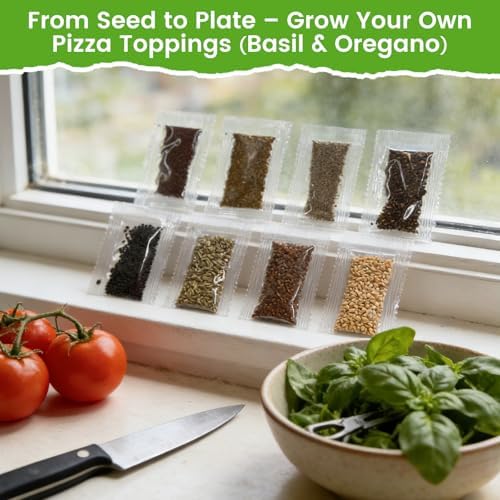 Herb Seeds 15-Pack – 4,500+ Heirloom Seeds for Planting – Indoor & Outdoor Herb Garden Kit with Basil, Cilantro, Rosemary, Thyme, Dill, Sage – Medicinal & Culinary Herb Seeds Variety Pack - Image 5