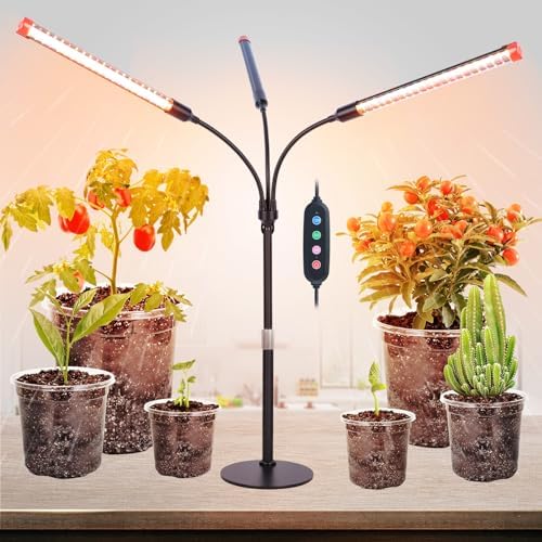 Tabletop Grow Lights for Indoor Plants, Seed Starting, Veg by FRGROWLEDGROWLIGHTS