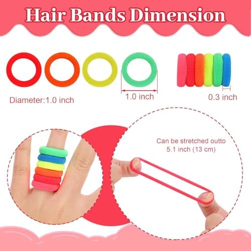 200 Pack Hair Ties BEoffer Baby Toddlers Girls Elastics Hair Band - Image 4