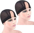 2 Pcs U Part Mesh Wig Cap, Breathable Net Caps for Wig Making, Medium by YTBYT