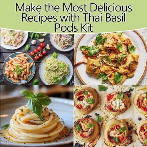 Basil Seed Pods for All Hydroponics Growing Systems, 12 Pods Herb Kit with 400+ Seeds of Thai Basil, Grow Your Own Herb Garden at Home - Image 7