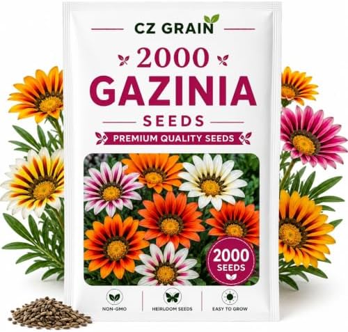 Garden Seeds for Planting, 2000 Gazinia by CZGrain