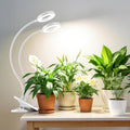 Clip Grow Lights for Indoor Plants, 3.5in Full Spectrum 2 Heads by Wiaxulay