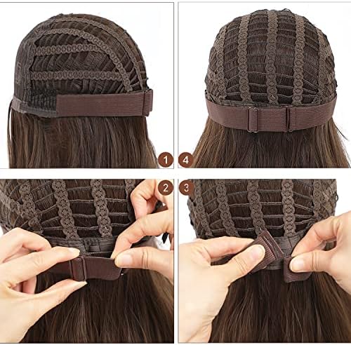 10 PCS Brown Adjustable Elastic Bands For Wigs (1*12inch) - Image 6