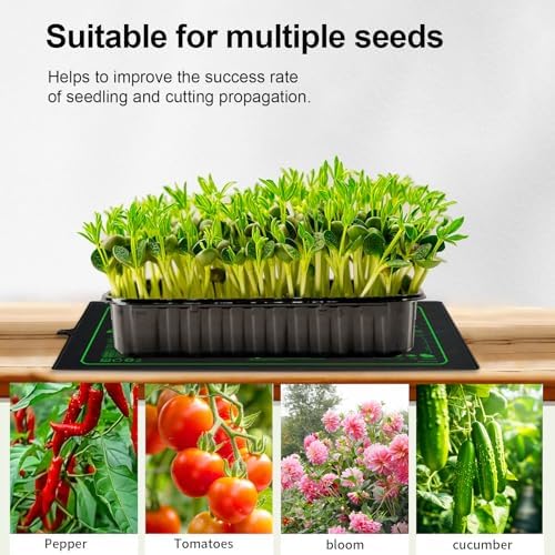 10"x20" Durable Seedling Heat Mat with Thermostat Controller - Image 7
