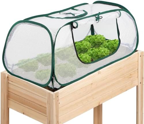 2-Pack Garden Bed Cover, Greenhouse, Plastic Hot House by SUMGROW