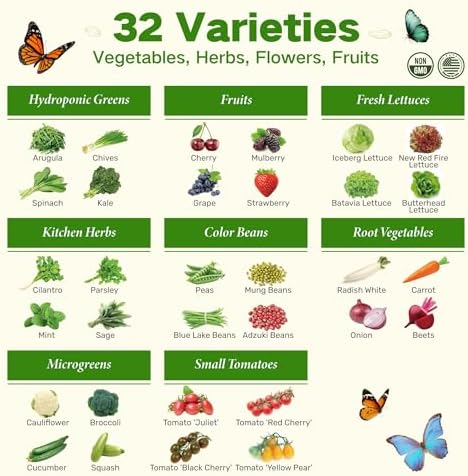 Zone 5 Seed Bank, 32 Types Heirloom Vegetables Herbs Seeds, Gardening Gifts - Image 3