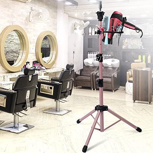 Klvied Wig Stand Tripod, Adjustable 25-53.5in for Braiding and Wig Styling - Image 2